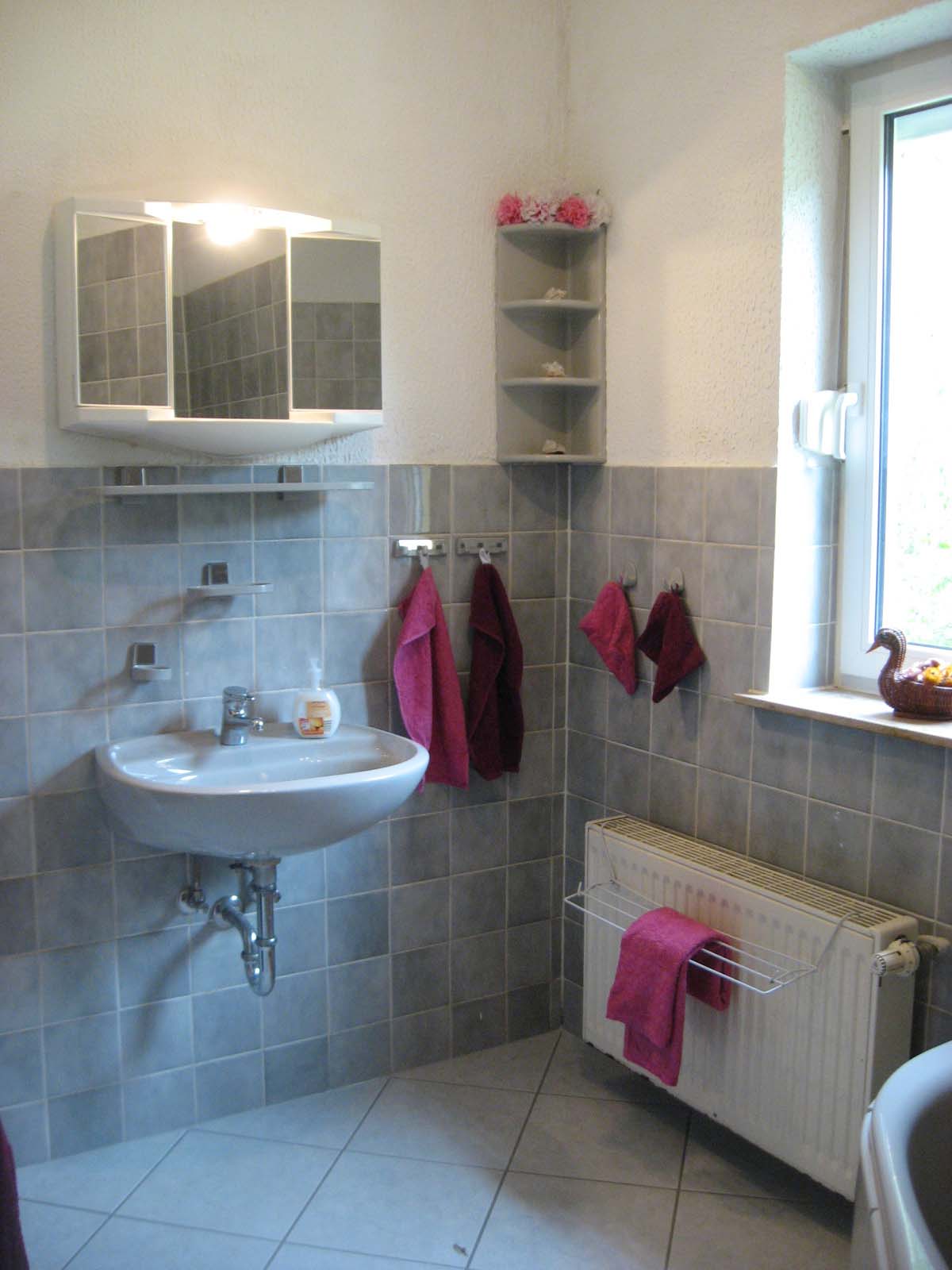 Ferienwohnung - Waschbecken